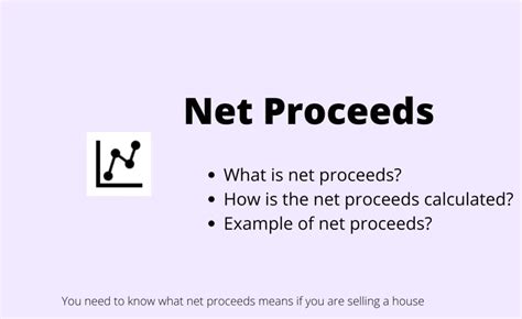 what does net proceeds mean|Proceeds .